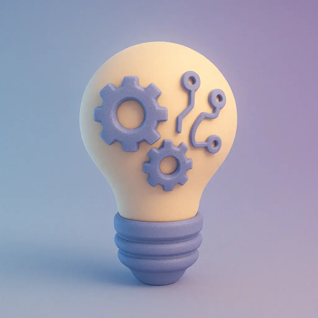 Illustration of innovative solutions - one of our core values